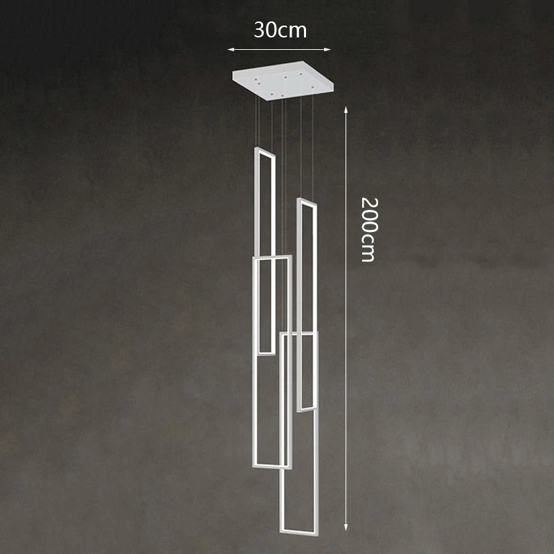 Modern LED Ring Pendant Light