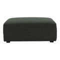 Moe's Home Collection Romy Ottoman Dark Green WB-1014-27
