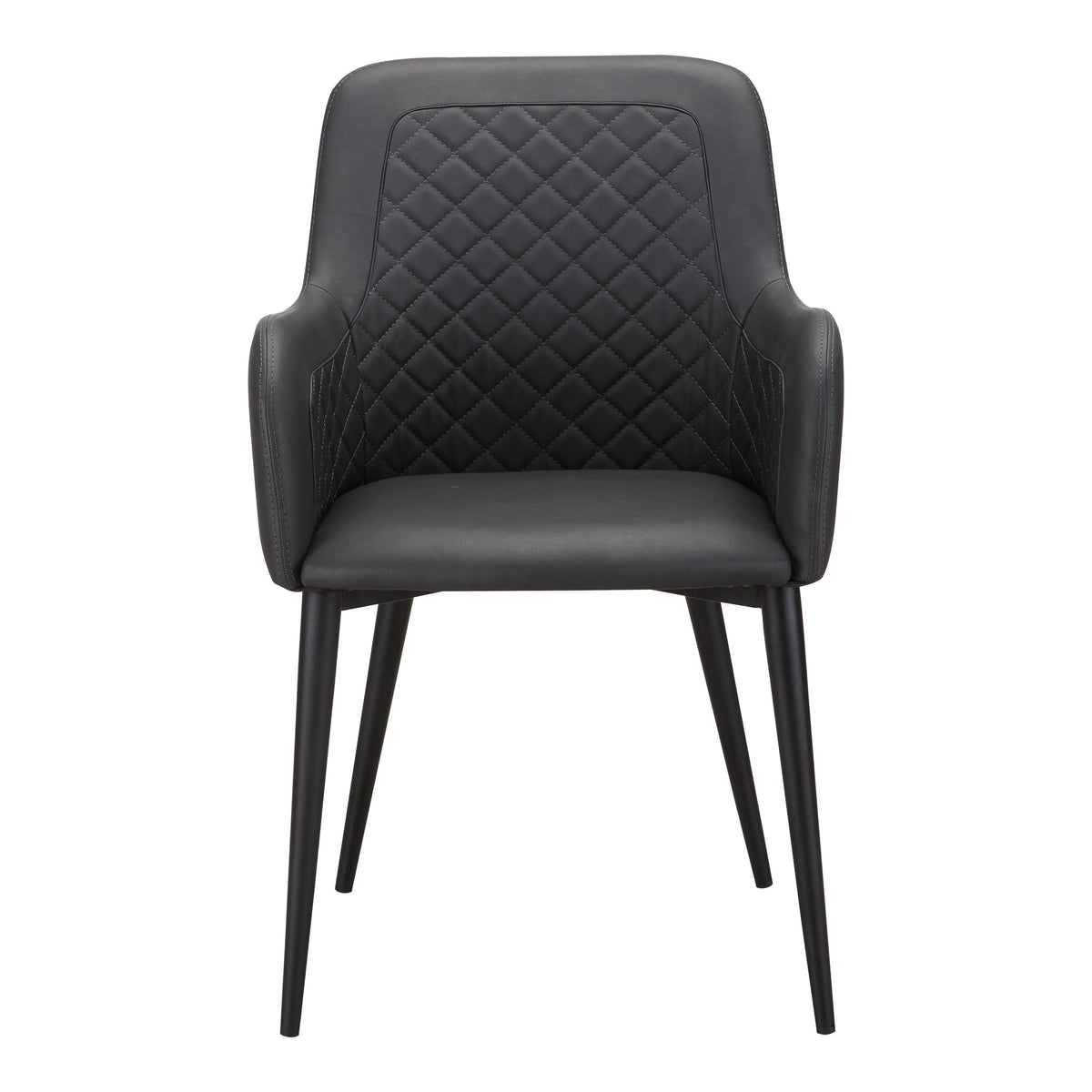 Moe's Home Collection Set of Two Cantata Dining Chair Black ER-2040-02
