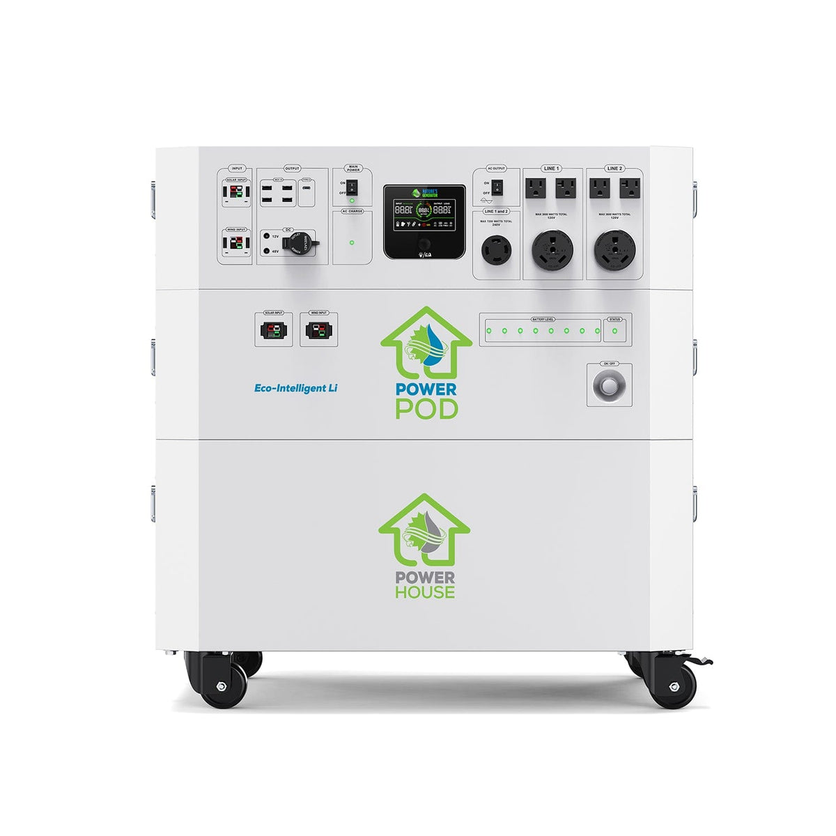 Nature’s Generator Powerhouse Hybrid Platinum WE System