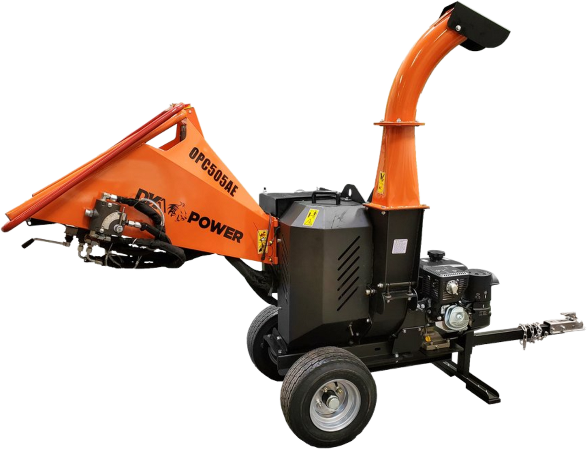DK2 OPC505AE 429cc 14HP Kohler CH440 engine 5" Auto-Feeding Electric Start Disk Chipper Shredder New - OPC505AE