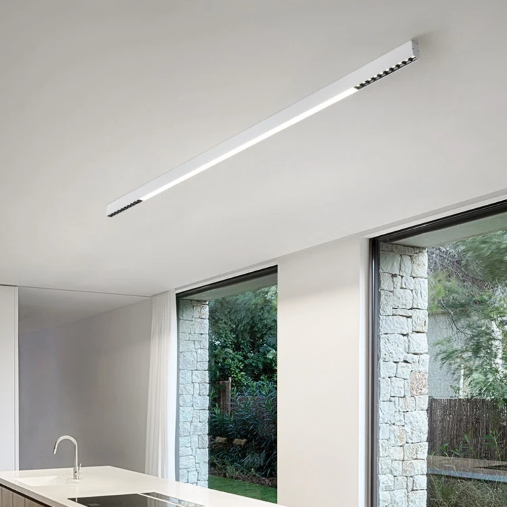 Modern Long Strip Beam Ceiling Lamp