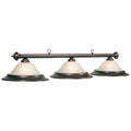 RAM Game Room 60" 3LT Billiard Light-Oil Rubbed Finish PR260 ORB