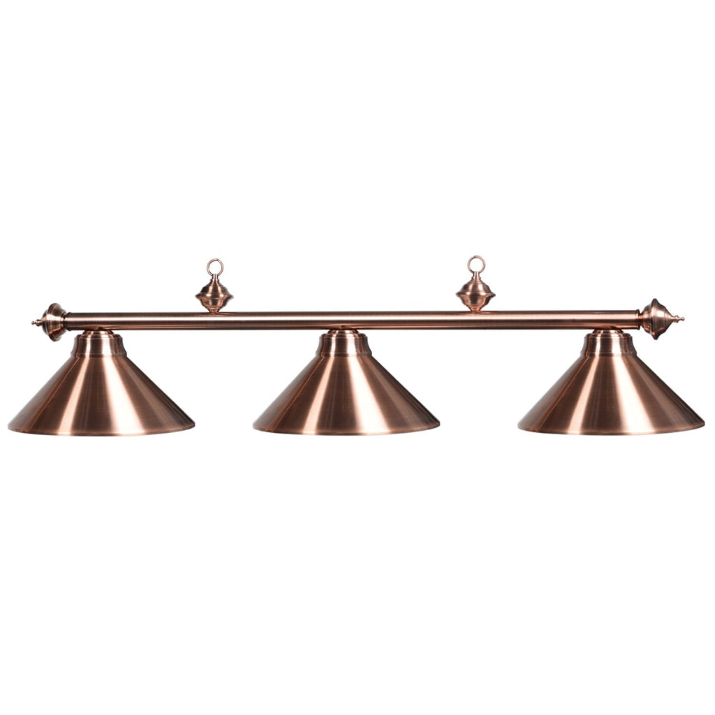 RAM Game Room 54" 3LT Billiard Light-Antique Copper PR54 AC