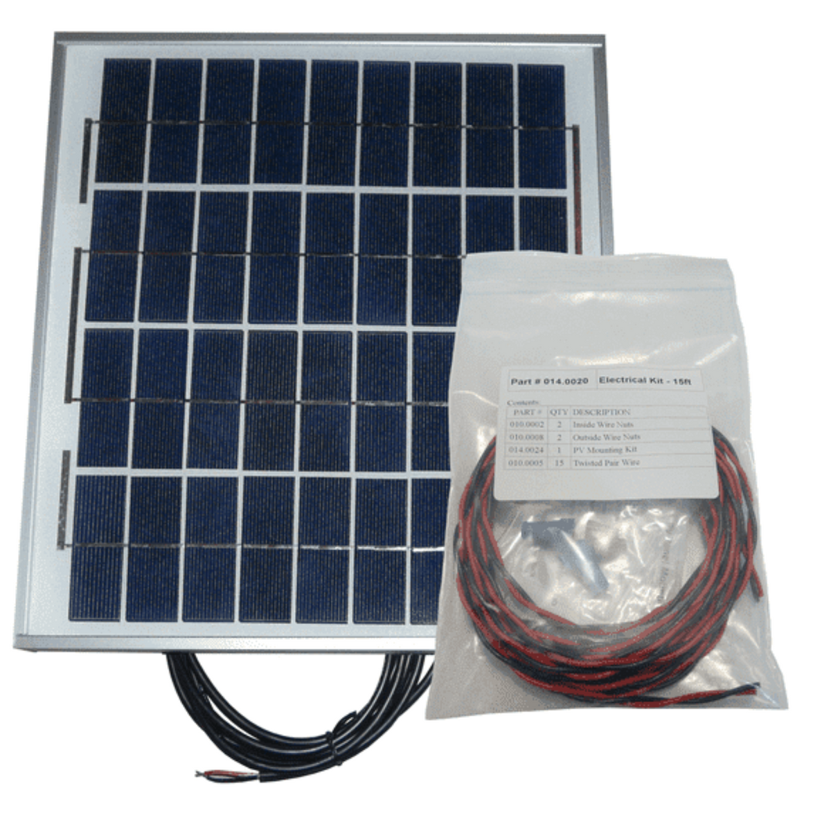 Heliatos Boat Freeze Protected Solar Water Heater Kit with Built-In Heat Exchanger