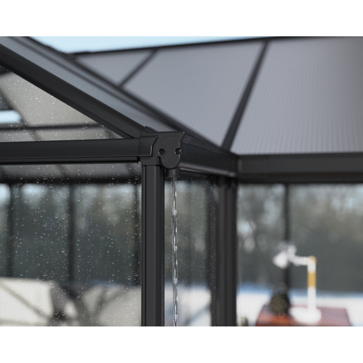Palram - Canopia | 12x15 Ft Triomphe Chalet Greenhouse - HG5500