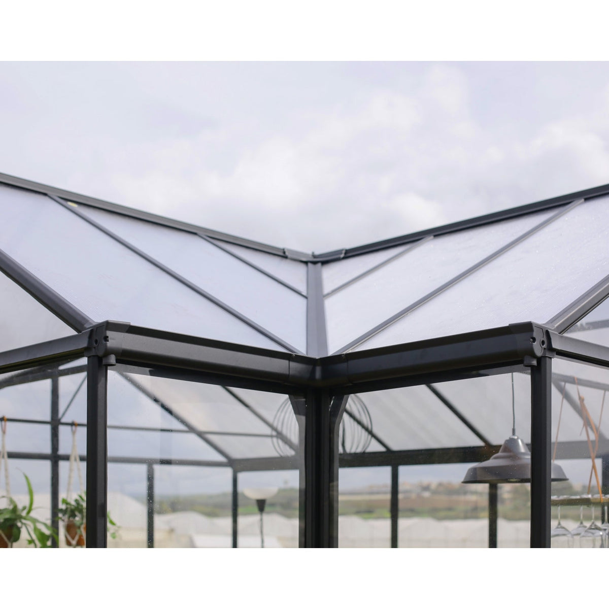 Palram - Canopia | 12x15 Ft Triomphe Chalet Greenhouse - HG5500