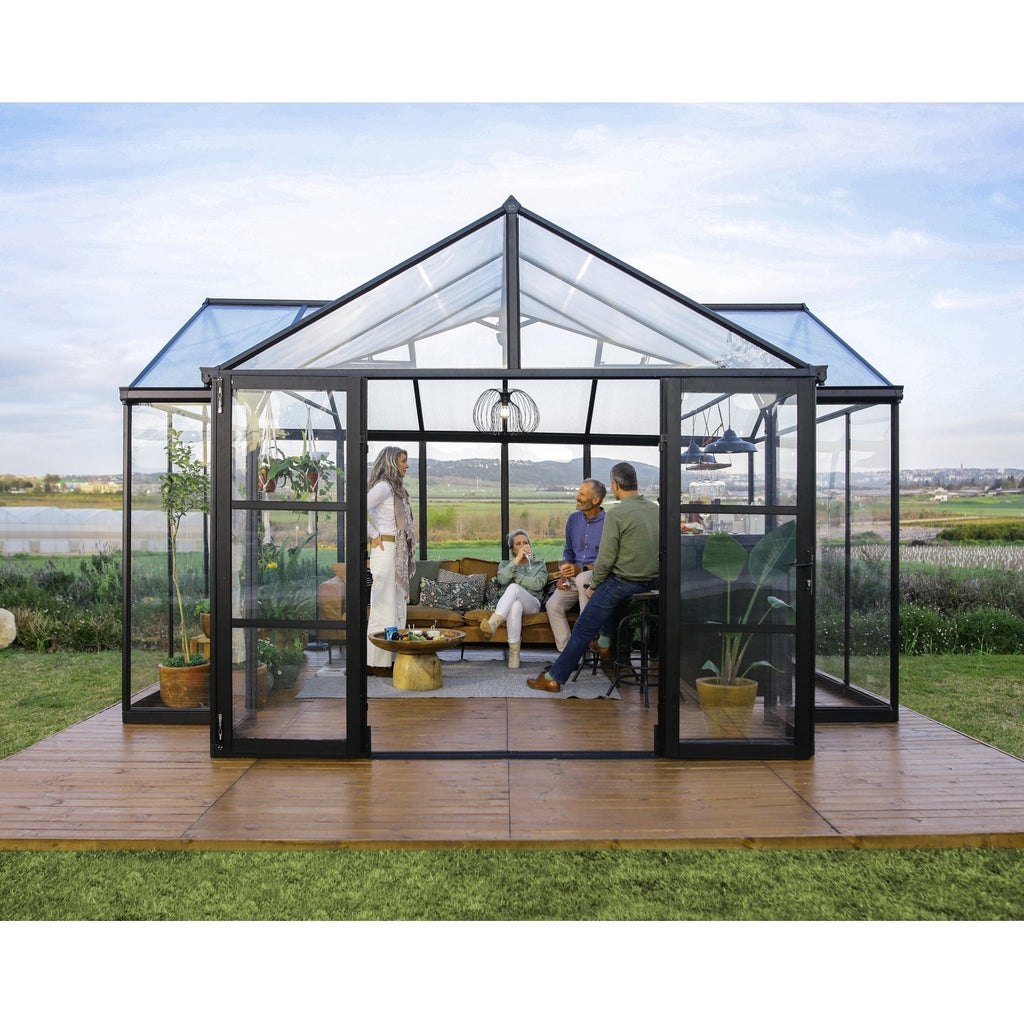Palram - Canopia | 12x15 Ft Triomphe Chalet Greenhouse - HG5500