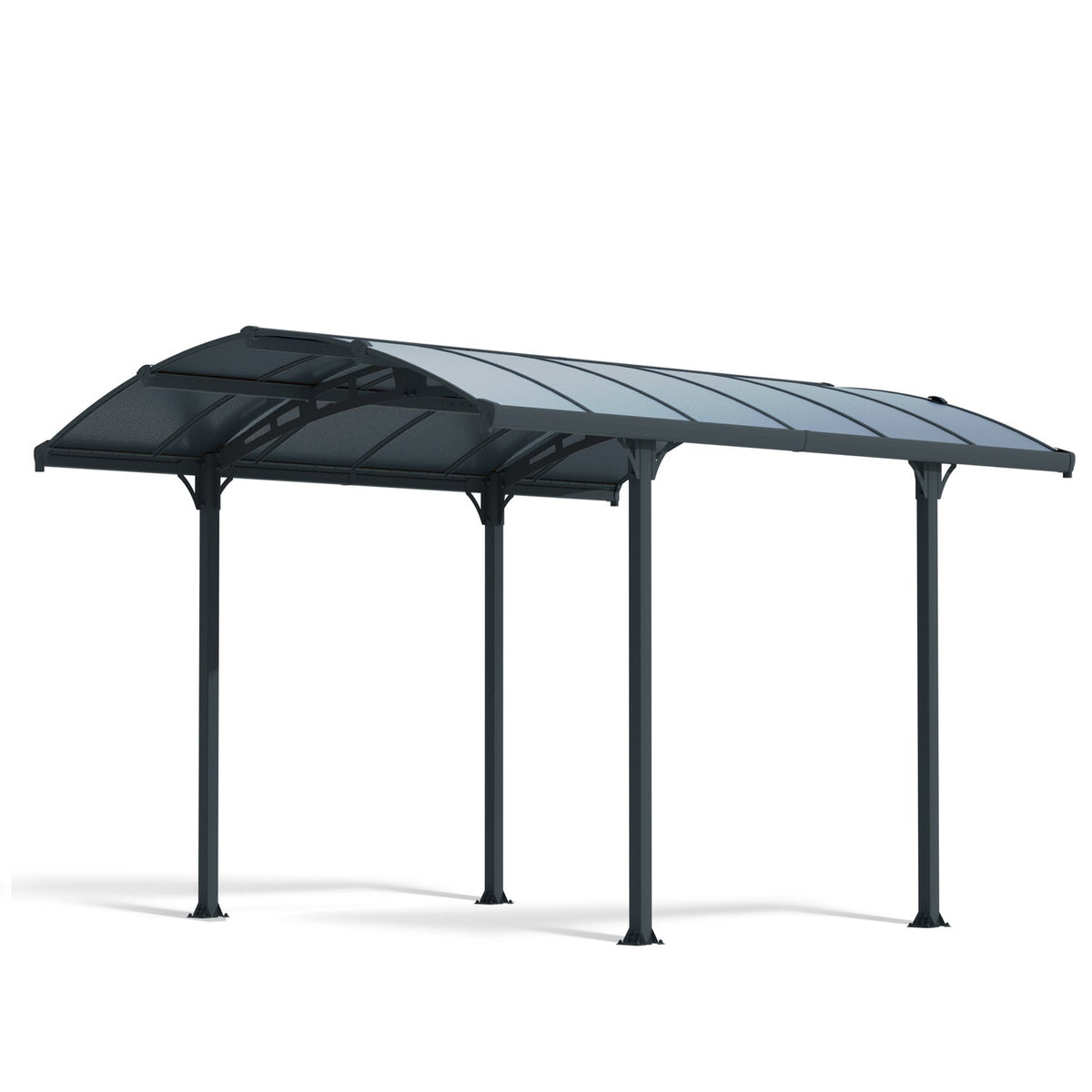 Palram - Canopia | Tucson 4300 12x14 Ft Gazebo - Gray - HG9161