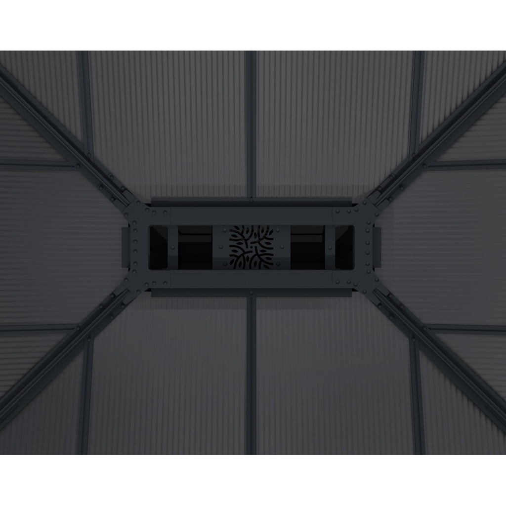 Palram - Canopia | Colorado Carport Kit - Grey Structure - HG9137