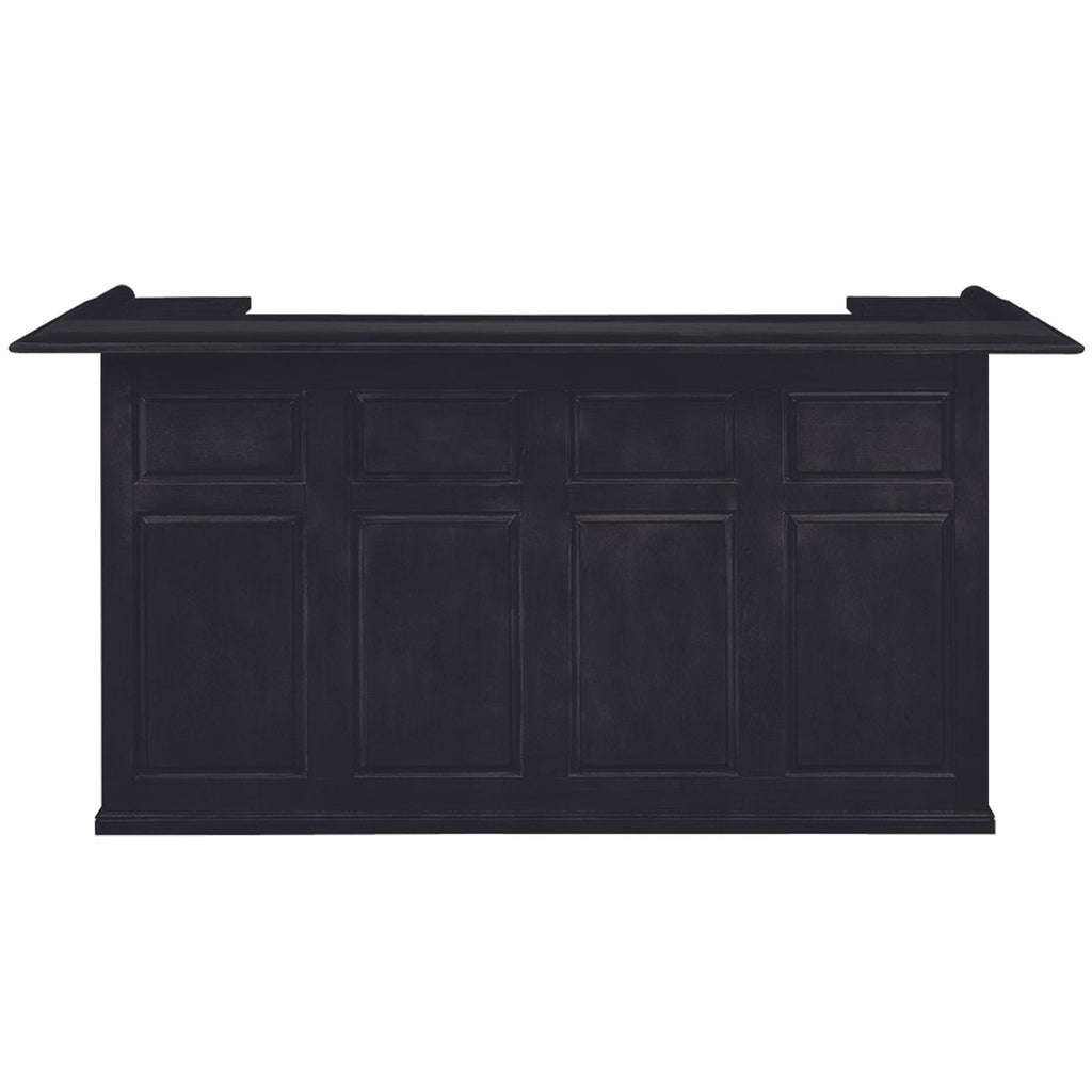 RAM Game Room Man Cave 84" Home Bar - DBAR84 BLK