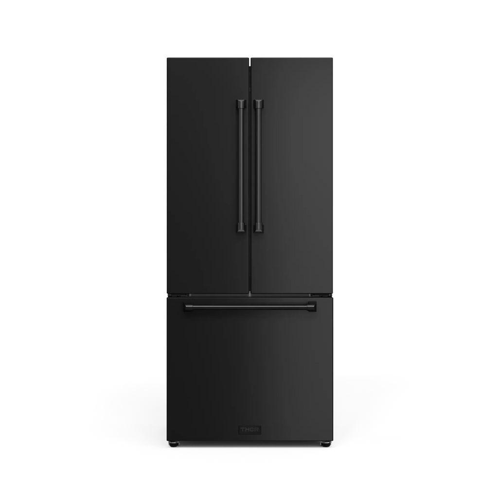 Thor Kitchen 30 Inch 17.5 cu ft French Door Counter Depth Refrigerator with Ice Maker | Gordon Ramsay Series - RF3017FFD00