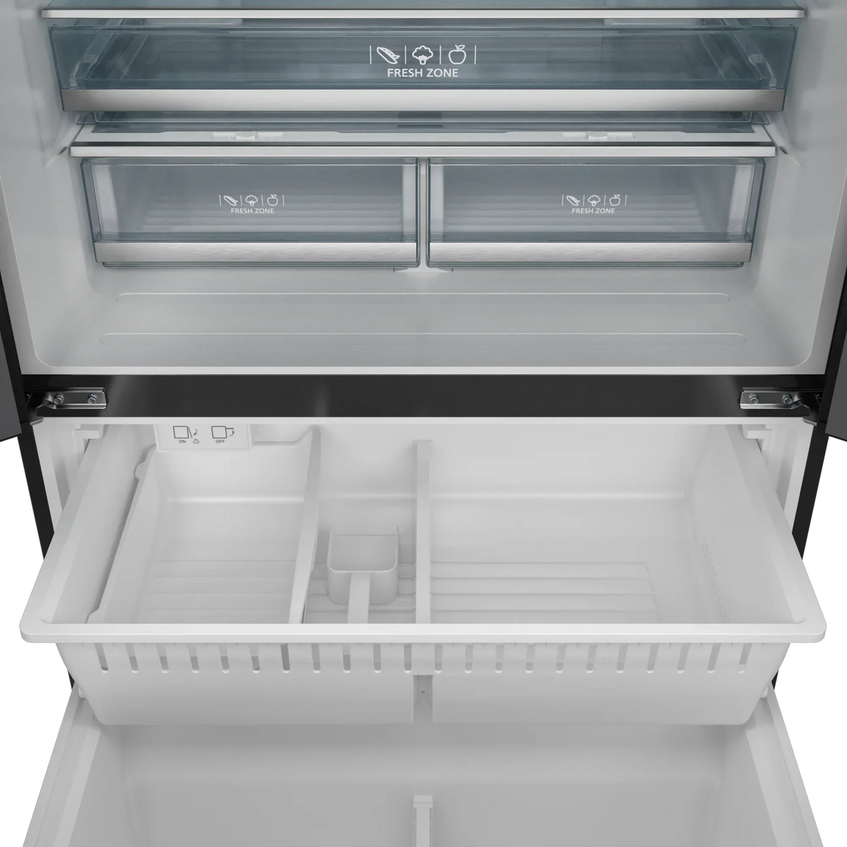 Thor Kitchen 36 Inch 20.3 cu ft French Door Counter Depth Refrigerator with Ice Maker | Gordon Ramsay Series - RF3621CTD00
