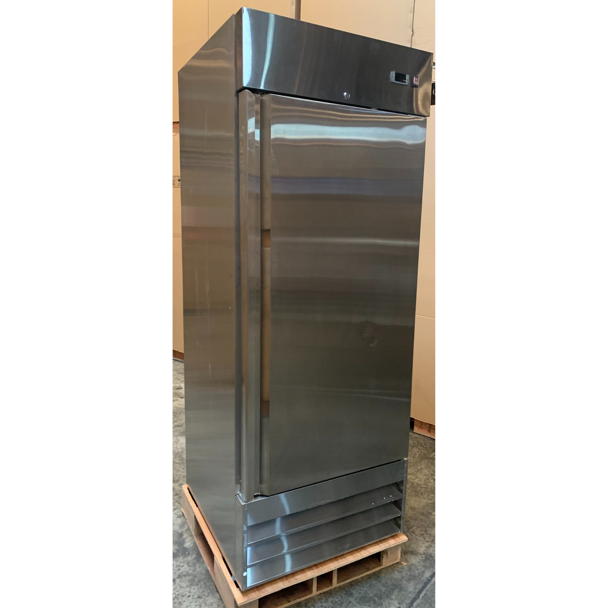 SABA- One Door Commercial Reach-In Stainless Steel Cooler (3A) -  S-23R