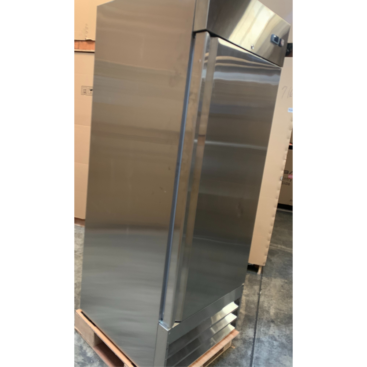 SABA- One Door Commercial Reach-In Stainless Steel Cooler (3A) -  S-23R