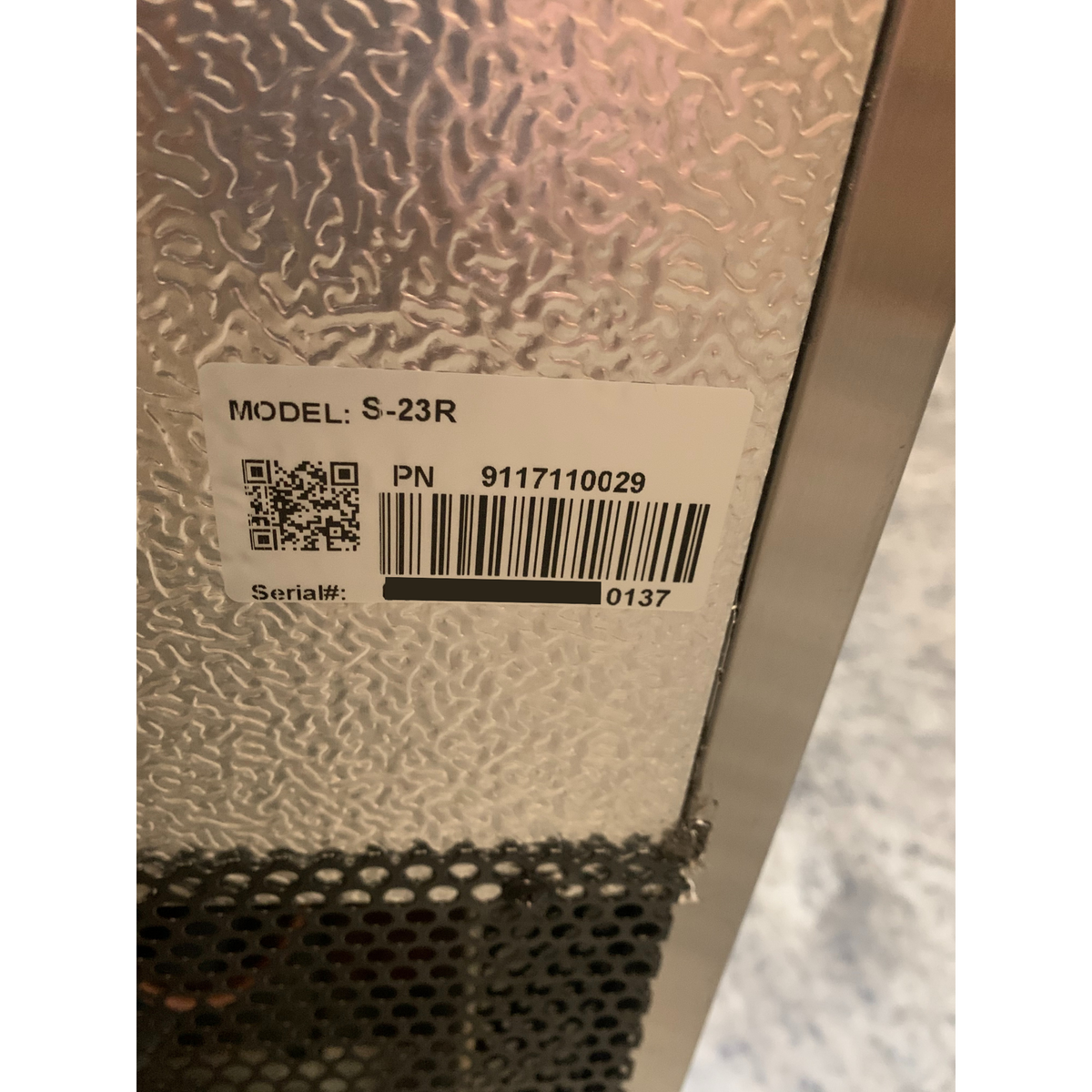 SABA- One Door Commercial Reach-In Stainless Steel Cooler (3A) -  S-23R