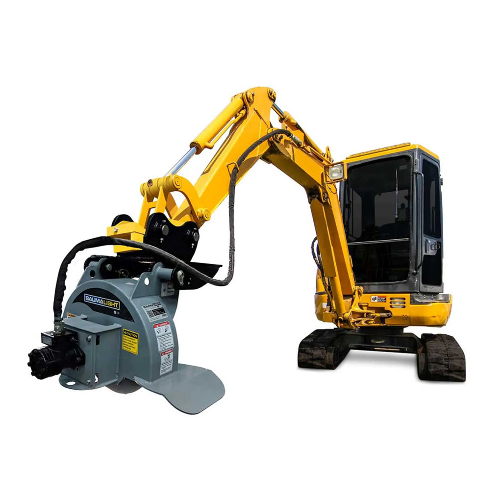 Baumalight S14 Stump Grinder for 1-2 Ton Mini Excavators – BML-S14-S250-B