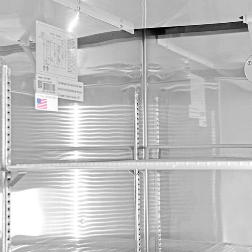 SABA Three Door Commercial Reach-In Stainless Steel Freezer -  S-72F