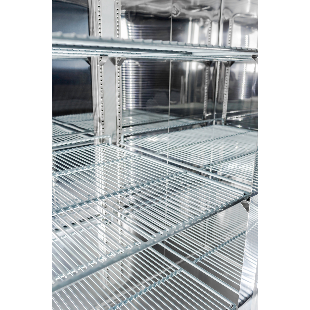 SABA Three Door Commercial Reach-In Stainless Steel Freezer -  S-72F