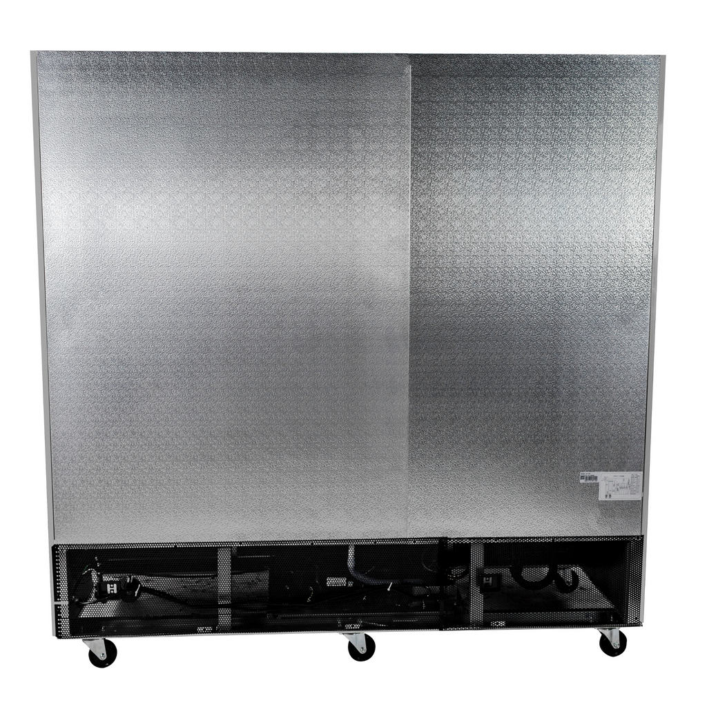SABA   Three Door Commercial Reach-In Stainless Steel Cooler - S-72R