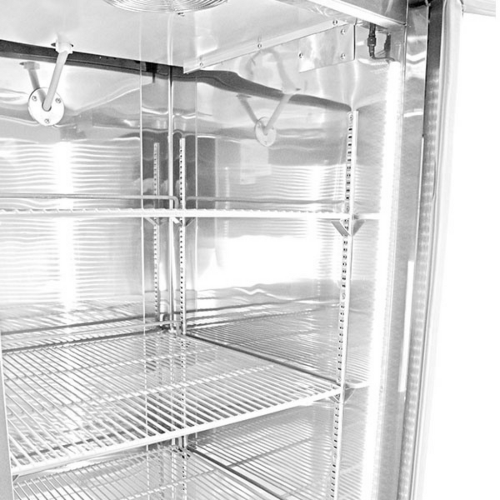 SABA  Three Glass Door Commercial Reach-In Cooler - S-72RG