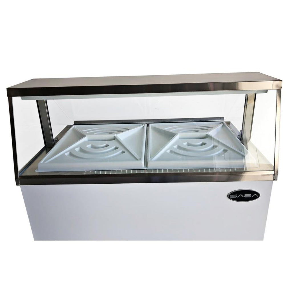 SABA SDC-66 - Commercial Ice Cream Dipping Cabinet Display Case