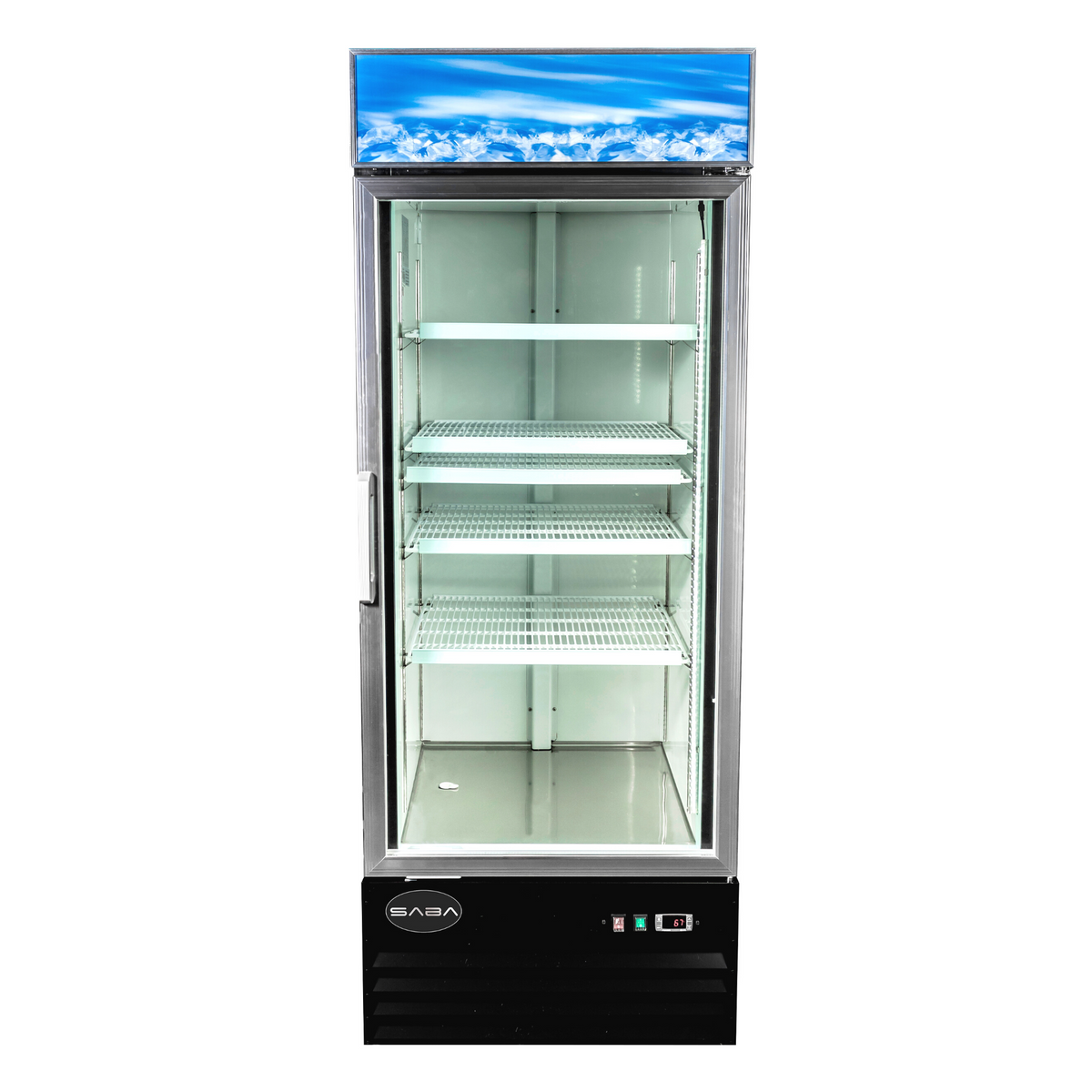 SABA  - One Glass Door Commercial Merchandiser Freezer - SM-23F