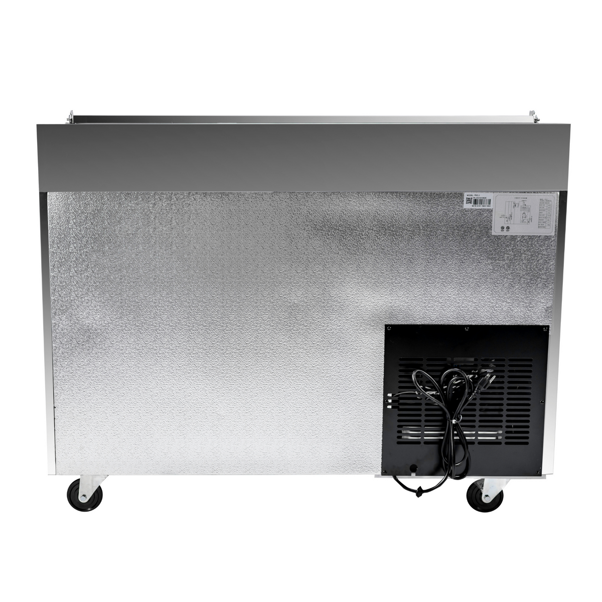 SABA " One Door Commercial Pizza Prep Table with 6 Pans - SPP-49-6 - 49