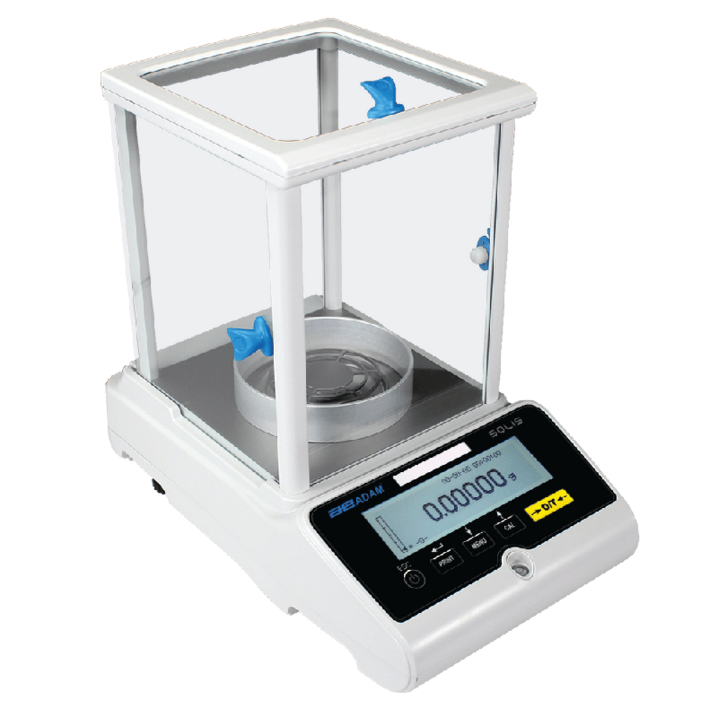 Adam EquipmentSolis Analytical Balance - 220 x 0.0001 g, Internal Calibration - SAB 224i