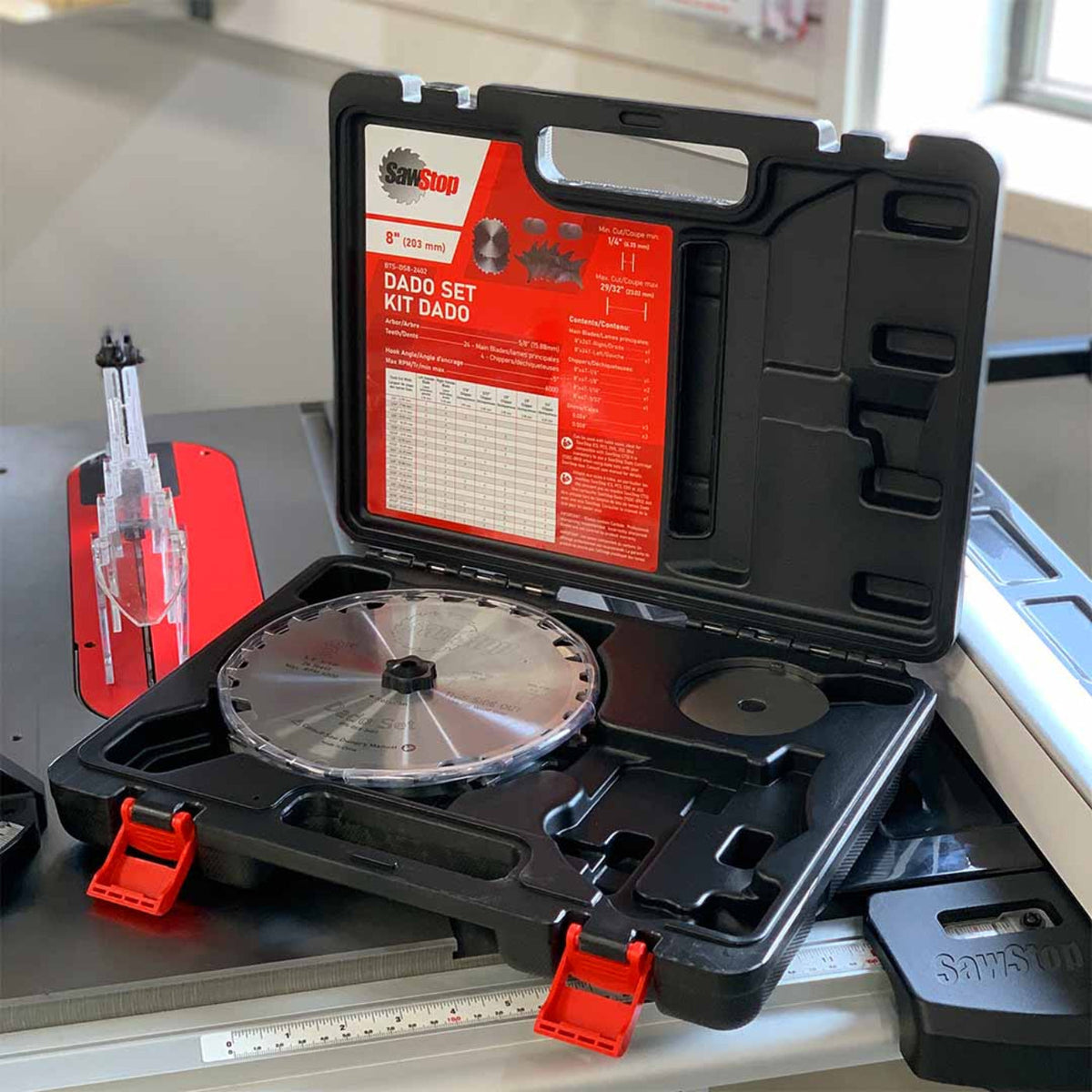 SawStop 8" Dado Set Kit - BTS-DS8-2402