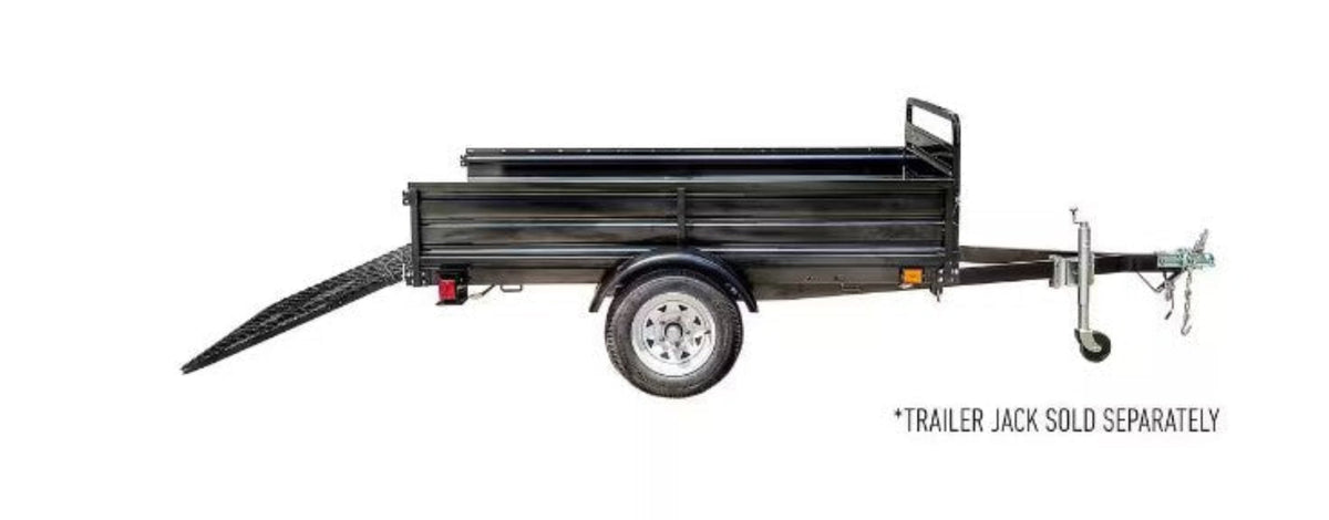 DK2 MMT5X7-DUG 1639 lb. Capacity 4.5 ft. x 7.5 ft. Drive-Up Gate Single Axle Trailer Kit New - MMT5X7-DUG