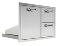 Pacific Coast Manufacturing PCM  260 Series 39" Access Door & Triple Drawer Combo, Reversible - BBQ-260-DDC-39