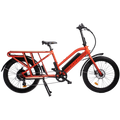 Biktrix 2024 Skycap 2 750W 48V 7 Speed Cargo Electric Bike, Rack & Fenders
