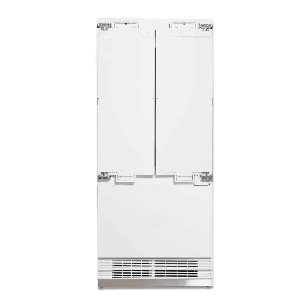 Thor Kitchen 36-inch French Door Built-In Stainless-Steel Panel-Ready Refrigerator – XRF3619BFP-SS