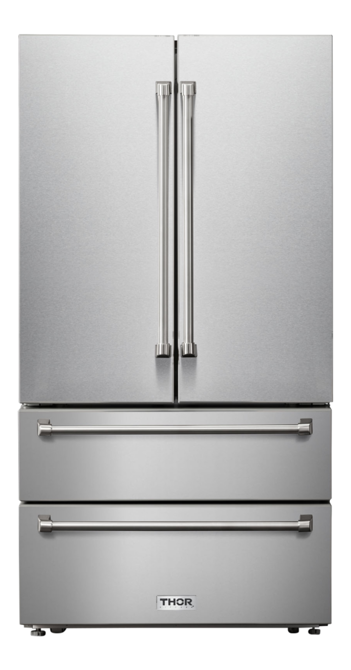 Thor Kitchen 36 Inch Professional French Door Refrigerator with Freezer Drawers - TRF3602