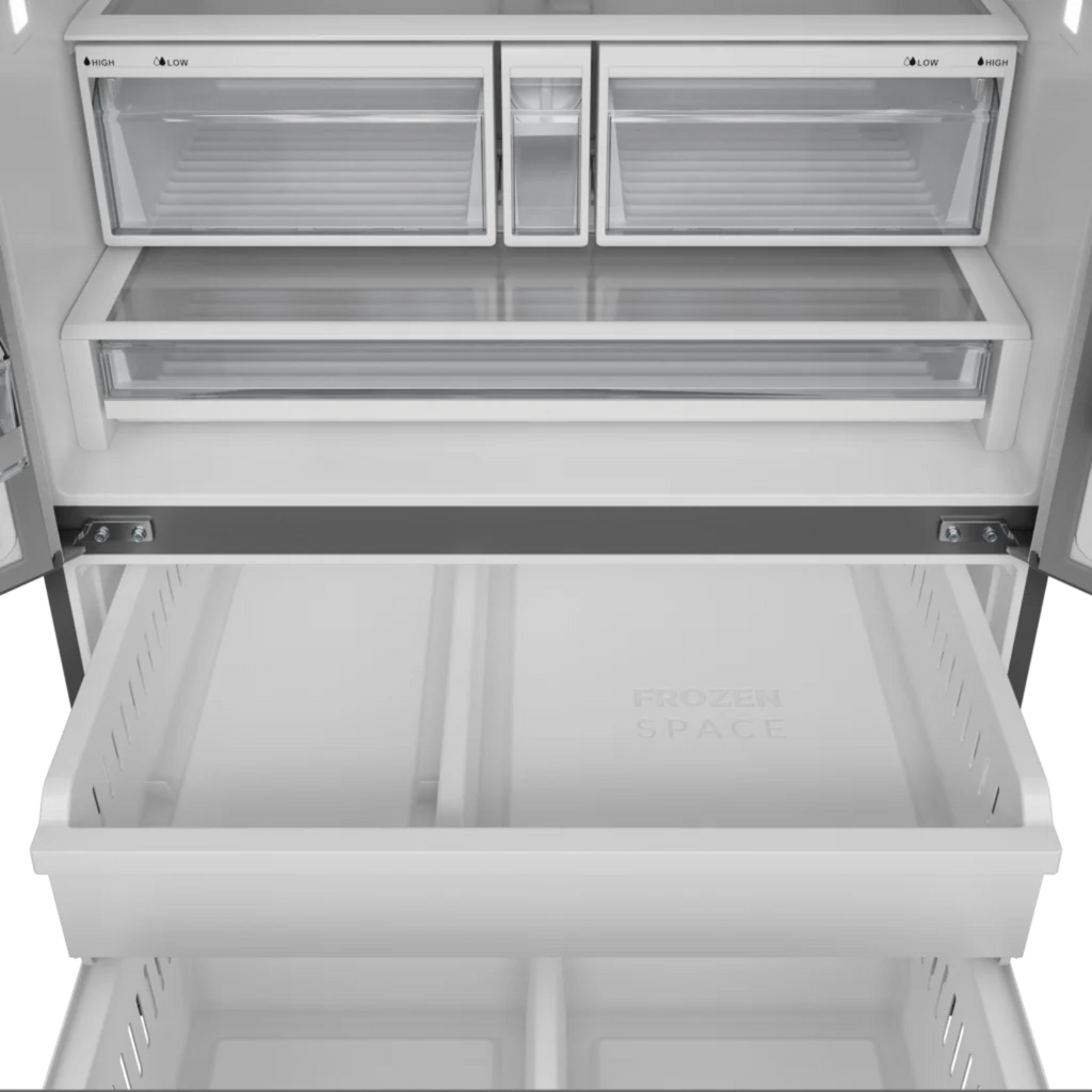 Thor Kitchen 36 Inch Professional French Door Refrigerator with Ice and Water Dispenser – Model - TRF3628FFD