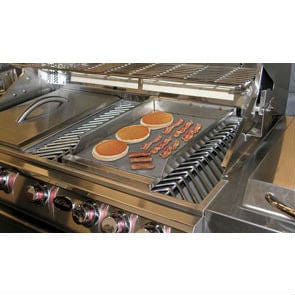 Cal Flame Built-In BBQ Griddle Tray with Storage 15.4"  BBQ07862P