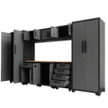 Chery Industrial 9-Piece Garage Storage Cabinet Set