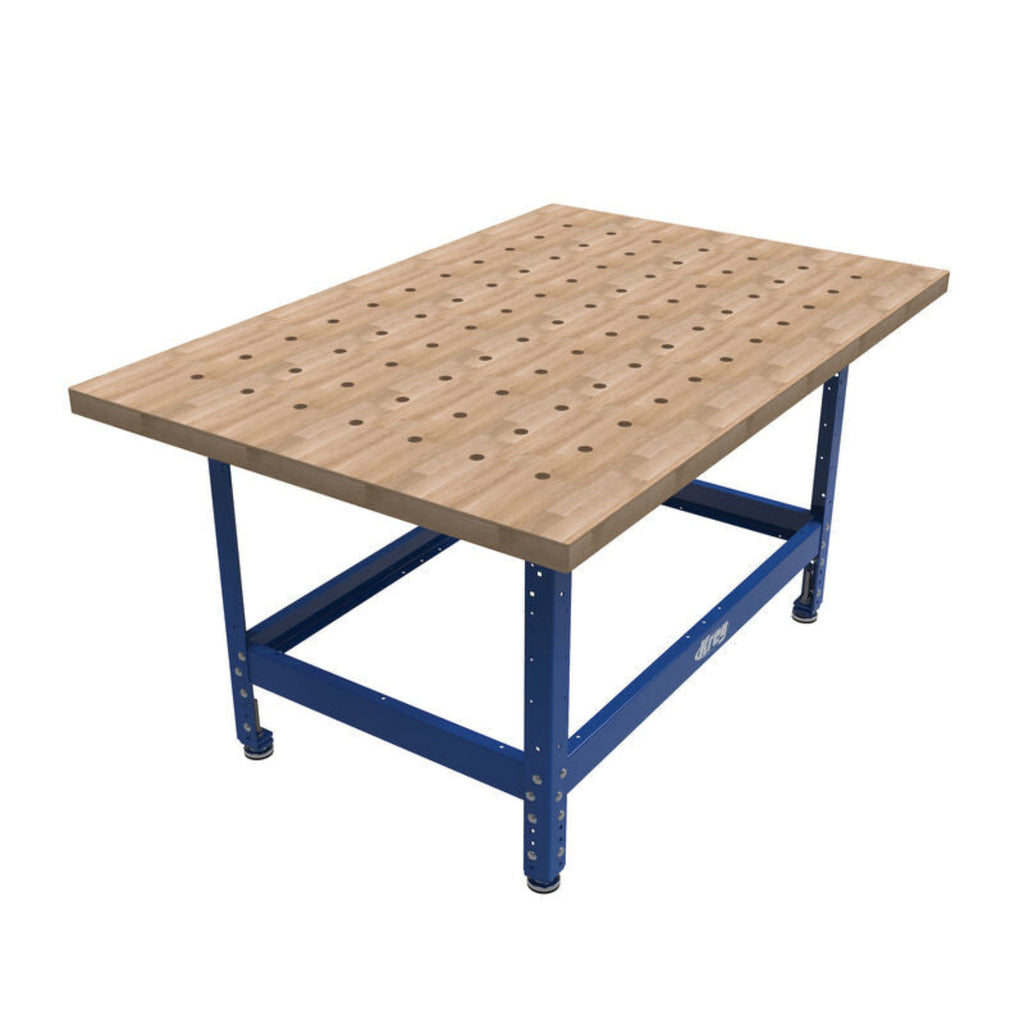 KREG 32" X 48" Universal Bench w/ Hardwood Top + Dog Holes - UBENCH-4832-DH