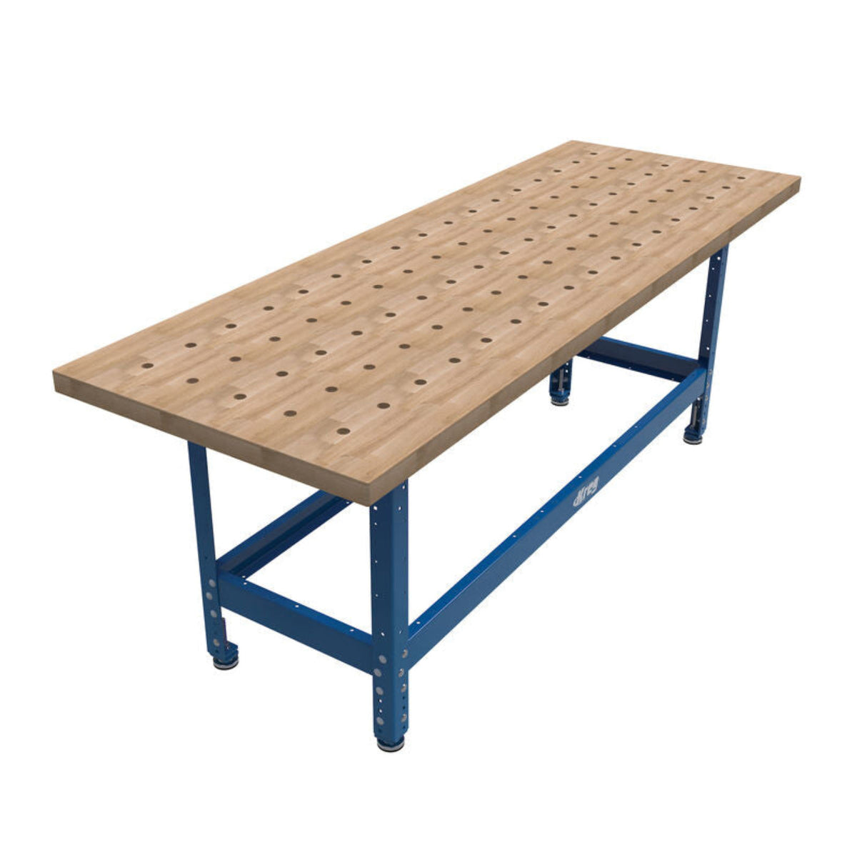KREG 24" X 68" Universal Bench w/ Hardwood Top + Dog Holes - UBENCH-6824-DH
