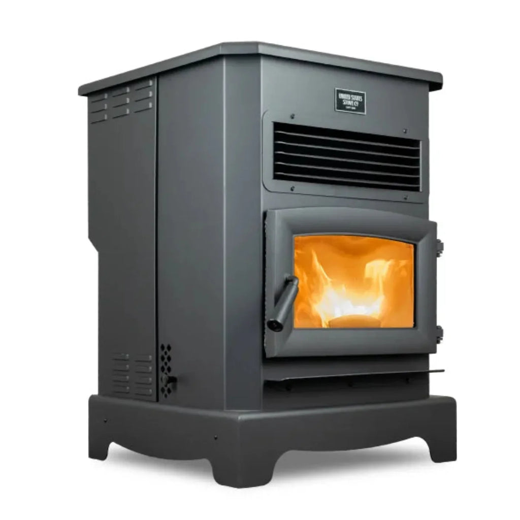 US Stove US5522-W Pellet Stove 170 lb. Hopper (3,000 Sq. Ft.) - SKU_1769009929774_183
