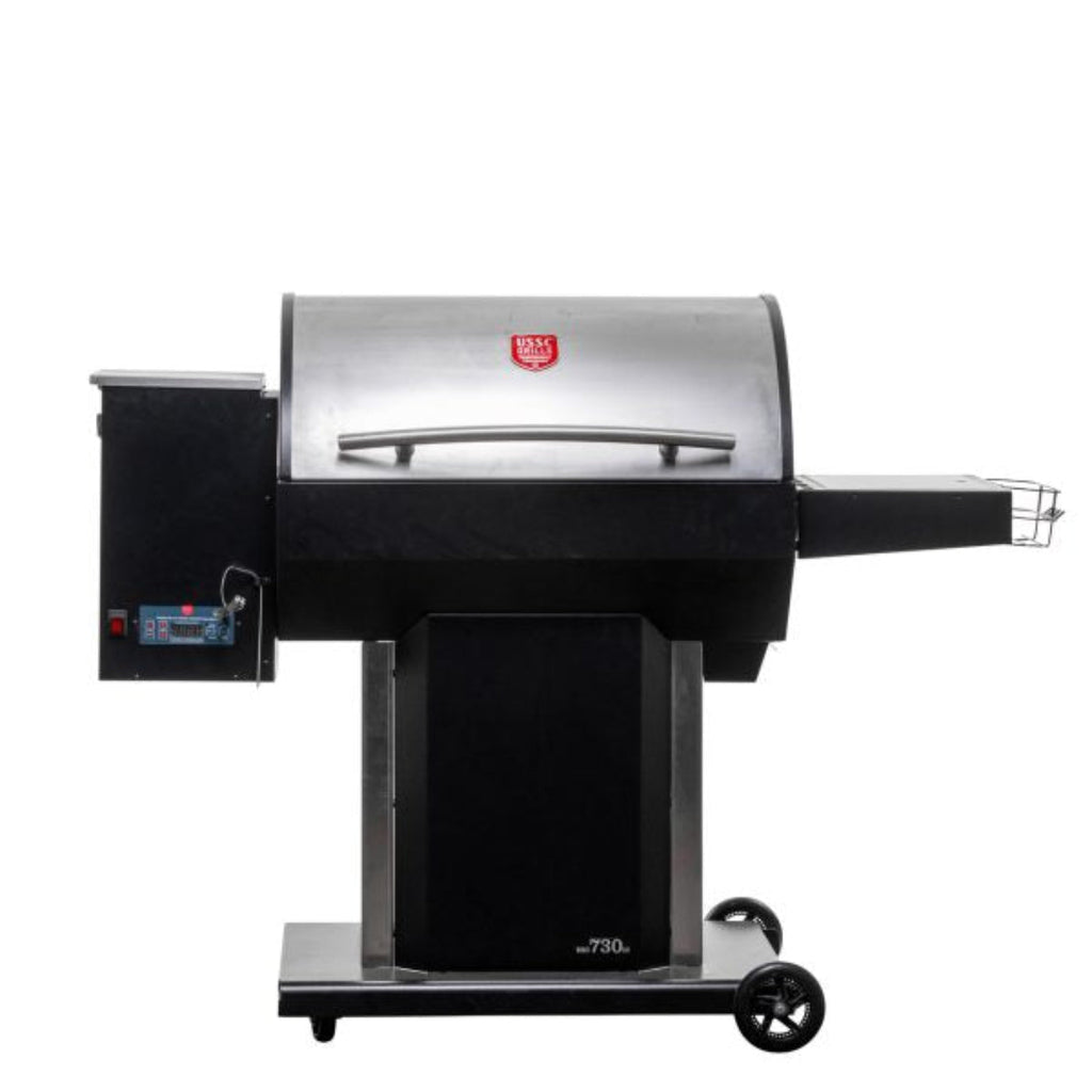 USSC Grills USG730SS Stainless Steel Wood Pellet Grill with Searing Station - SKU_1772431414199_324