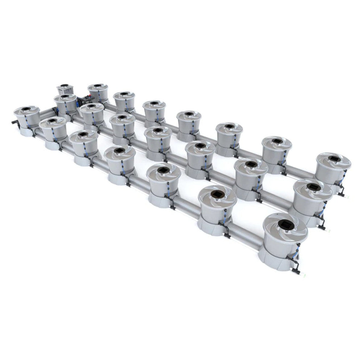 Alien Hydroponics 21 Pot (3 Row) V-System RDWC - BD100-0321