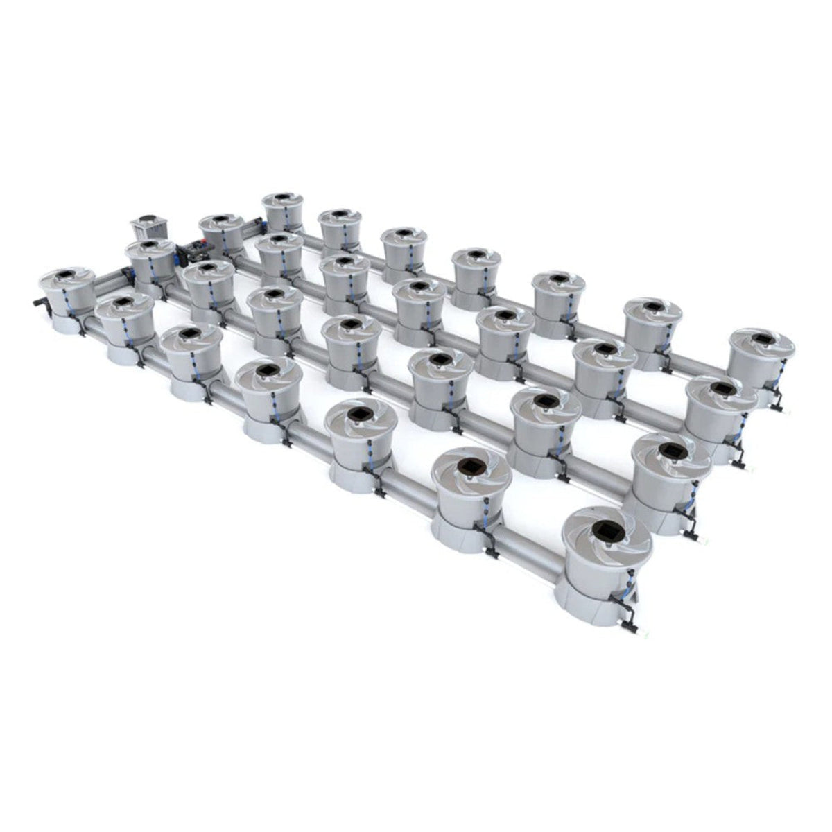 Alien Hydroponics 28 Pot (4 Row) V-System RDWC - BD100-0428