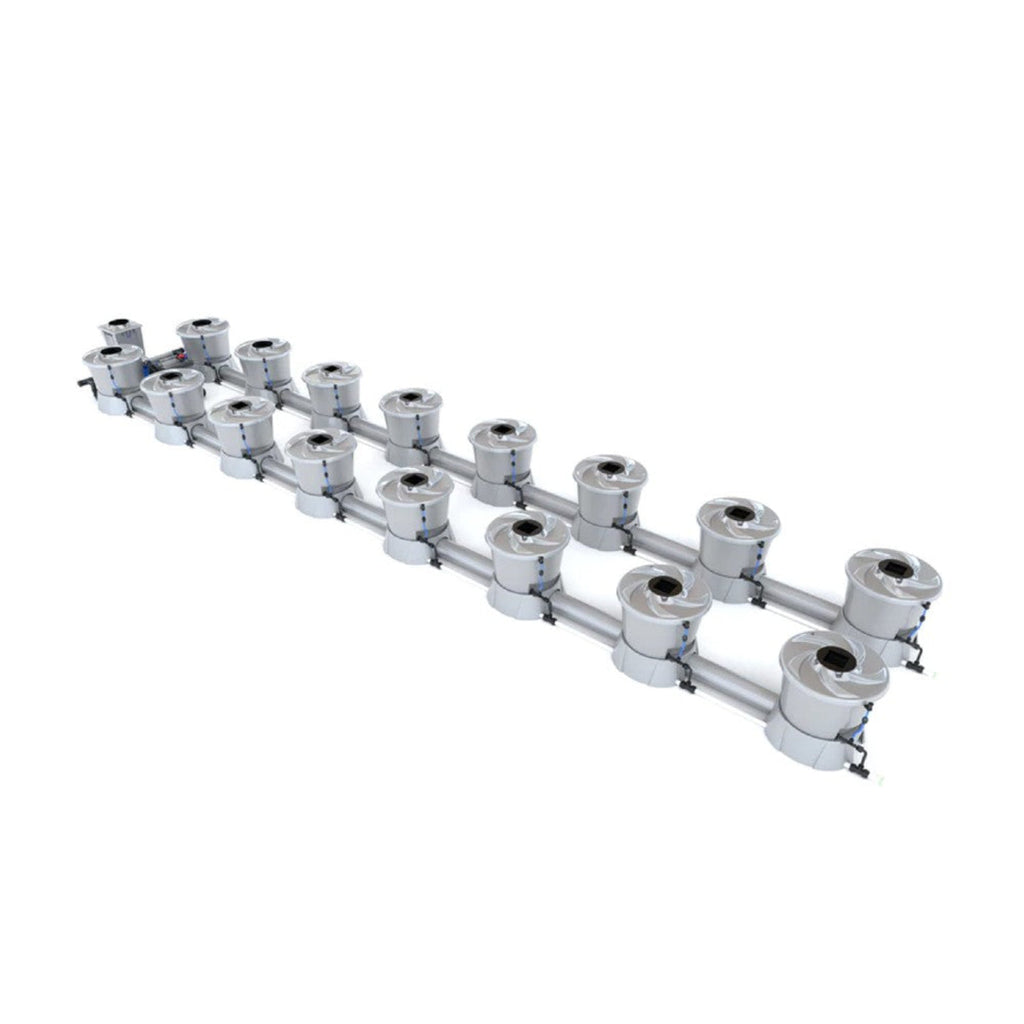Alien Hydroponics 16 Pot (2 Row) V-System RDWC - BD100-0216