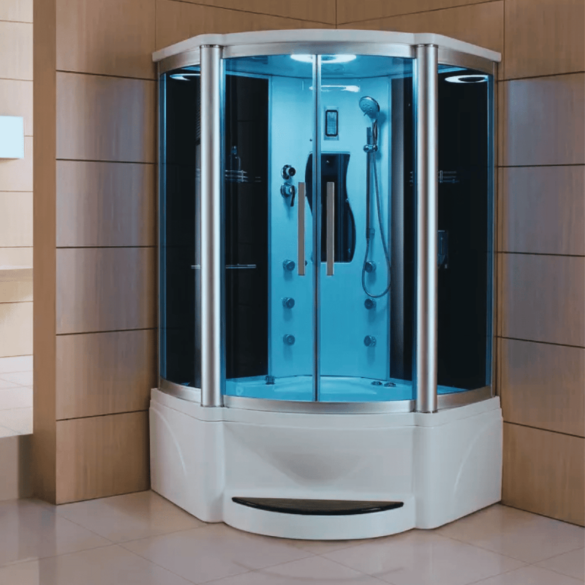 Mesa Steam Shower Tub Combo -  WS-609P