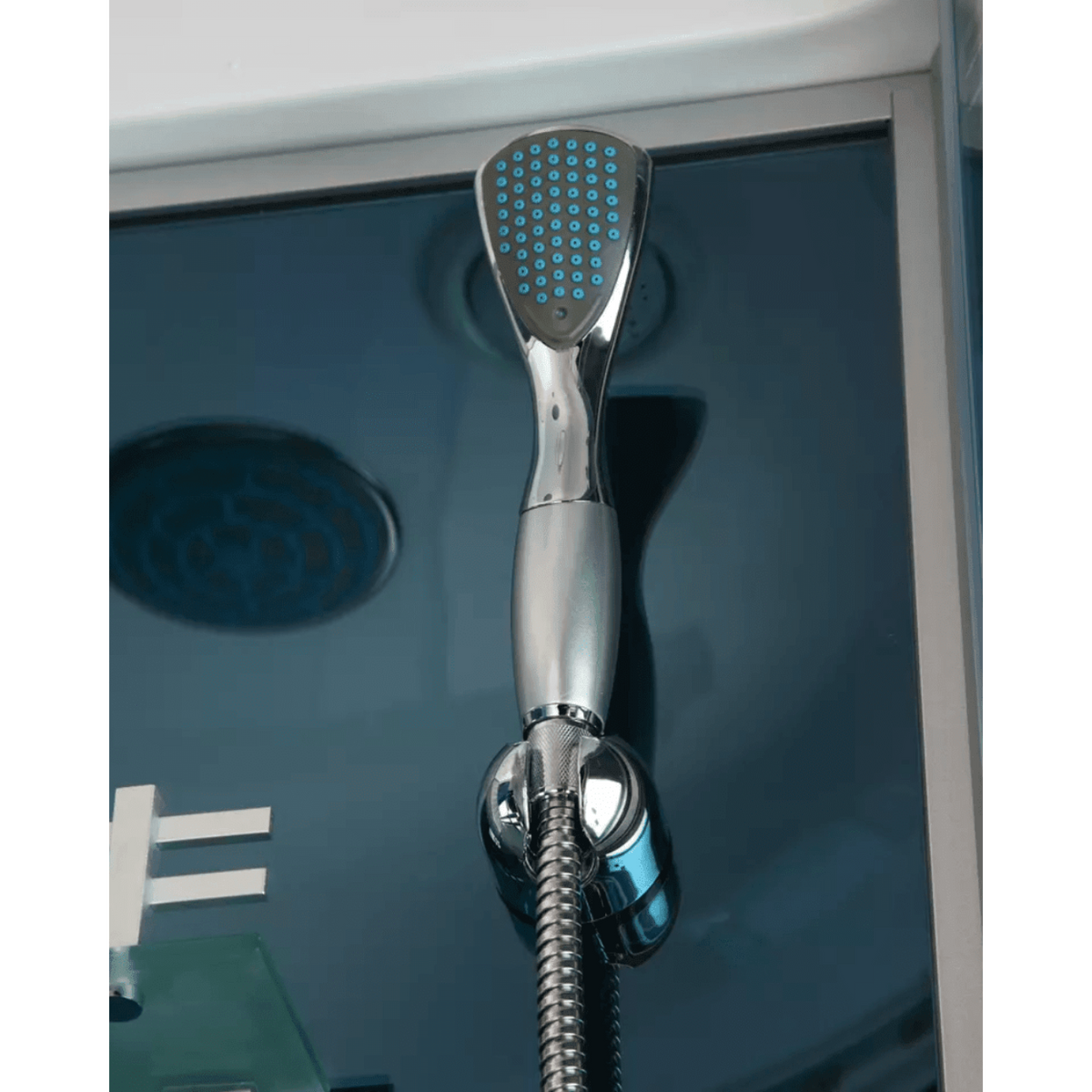 Mesa Steam Shower Blue Glass - 9090K