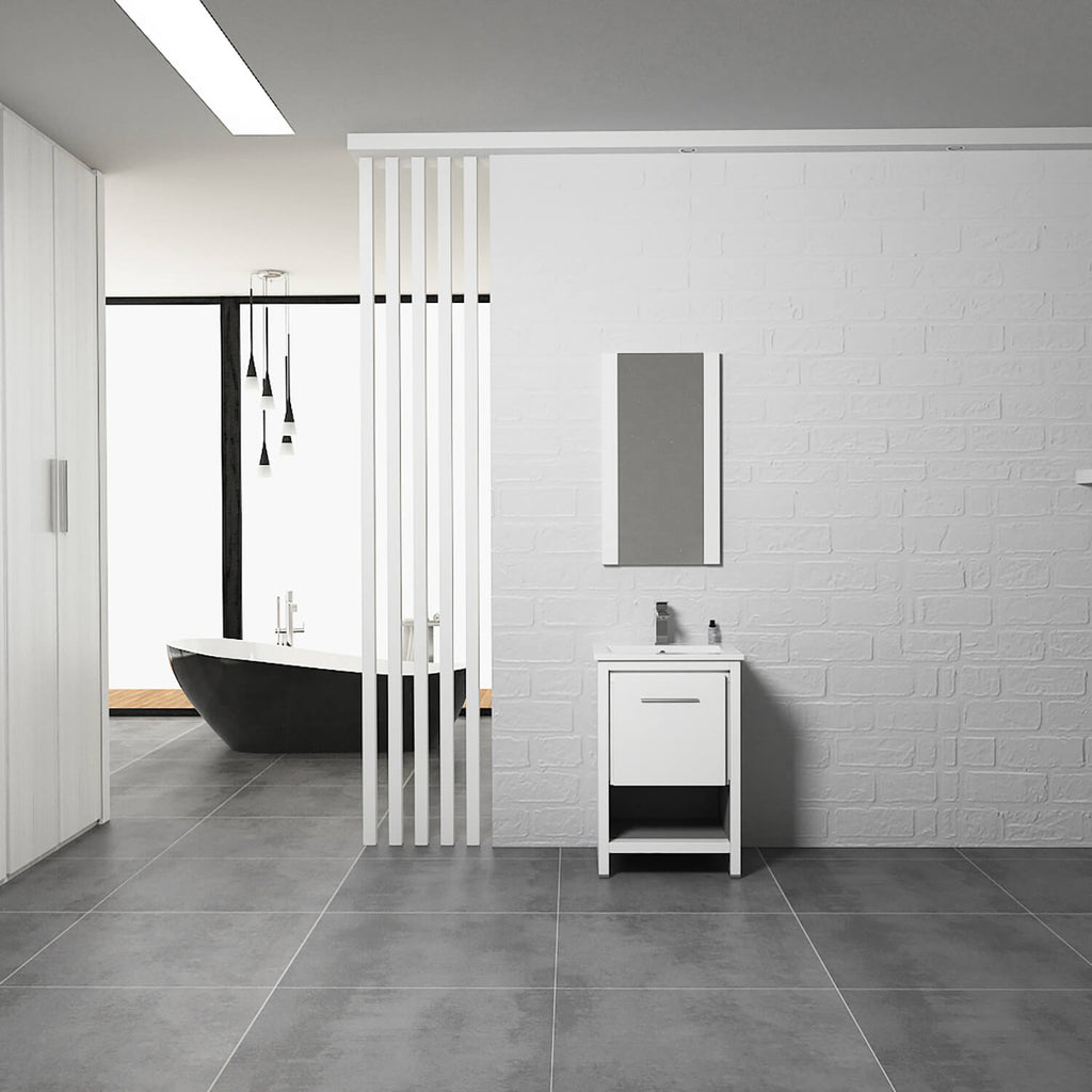Blossom Milan 20 Inch Bathroom Vanity - V8014 20 01