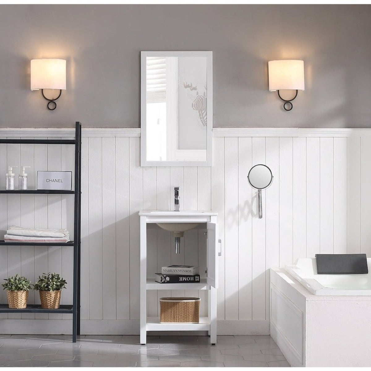 Blossom Lucca 20 Inch Bathroom Vanity - V8017 20 01