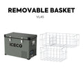 ICECONEW！37QT VL35ProS Olive 12V Metal Single Zone Fridge Freezer - VL35PRO-OLIVE